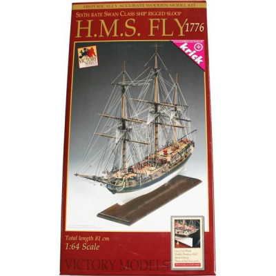 VICTORY MODELS H.M.S. Fly 1776 1:64 kit