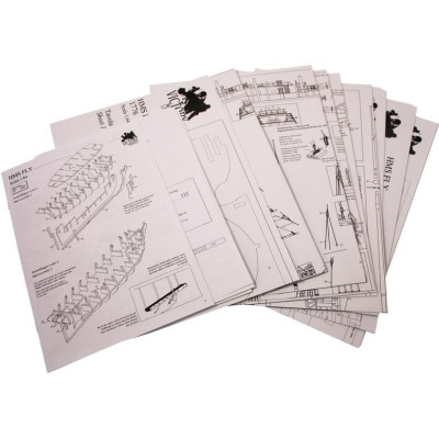 VICTORY MODELS H.M.S. Fly 1776 1:64 kit