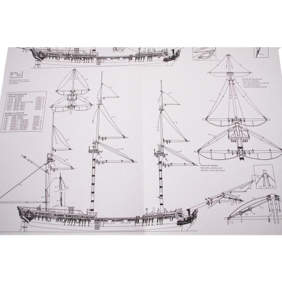 VICTORY MODELS H.M.S. Fly 1776 1:64 kit