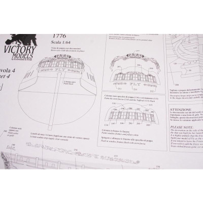 VICTORY MODELS H.M.S. Fly 1776 1:64 kit