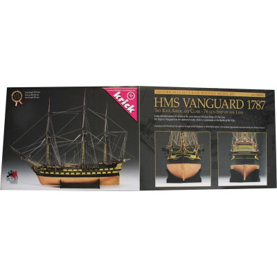 VICTORY MODELS H.M.S. Vanguard 1798 1:72 kit