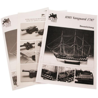 VICTORY MODELS H.M.S. Vanguard 1798 1:72 kit