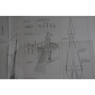 VICTORY MODELS H.M.S. Vanguard 1798 1:72 kit