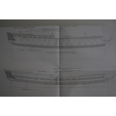 VICTORY MODELS H.M.S. Vanguard 1798 1:72 kit