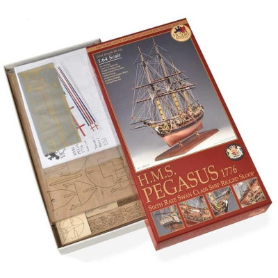 VICTORY MODELS H.M.S Pegasus 1776 1:64 kit