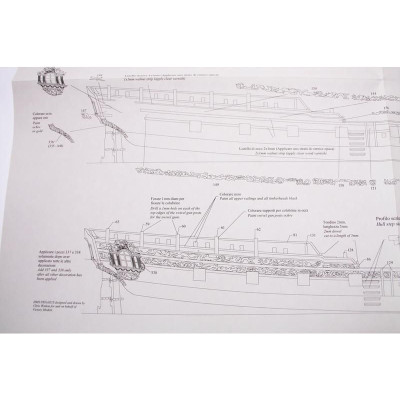 VICTORY MODELS H.M.S Pegasus 1776 1:64 kit