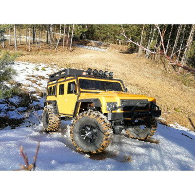 DF-4J XXL CRAWLER 2020 ORANGE s LED 5CH VYSIELAČ 2,4