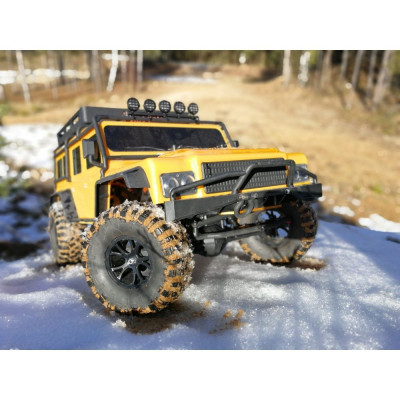 DF-4J XXL CRAWLER 2020 ORANGE s LED 5CH VYSIELAČ 2,4