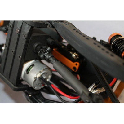 DF-4J XXL CRAWLER 2020 ORANGE s LED 5CH VYSIELAČ 2,4