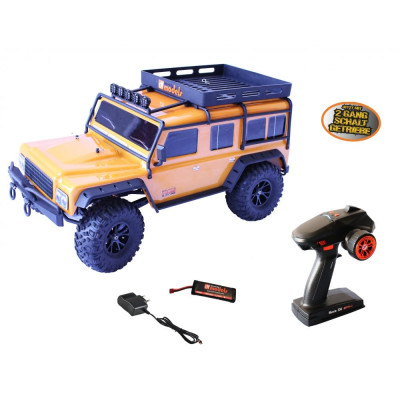 DF-4J XXL CRAWLER 2020 ORANGE s LED 5CH VYSIELAČ 2,4