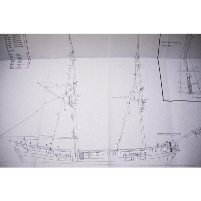 CALDERCRAFT H.M.S. Mars 1781 1:64 kit