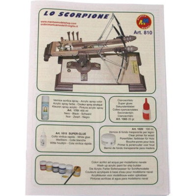 Mantua Model Kuše Scorpion 1:17 kit