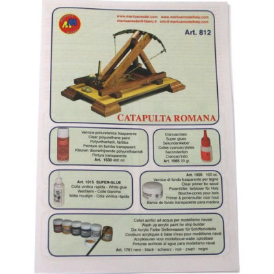 Mantua Model Římský katapult 1:17 kit