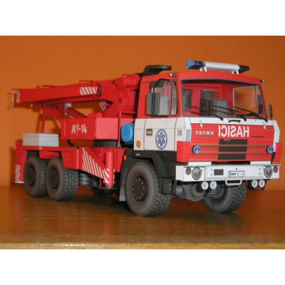 AV 14 Tatra 815 6x6 - HZS SŽDC 1:32