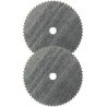 Rotacraft fűrészlap 18 mm átmérőjű (2 db csomagban) műanyag, puha fa és színesfémek megmunkálásához. A 2,35 mm-es SH-RAR1304 szártartóra rögzíthető.