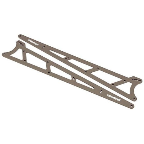 Traxxas boční rám wheelie šedý (2)