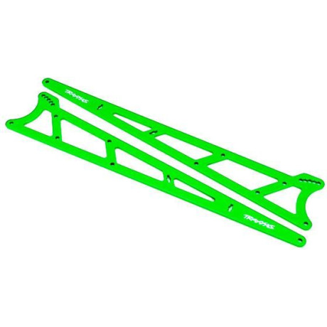Traxxas boční rám wheelie zelený (2)