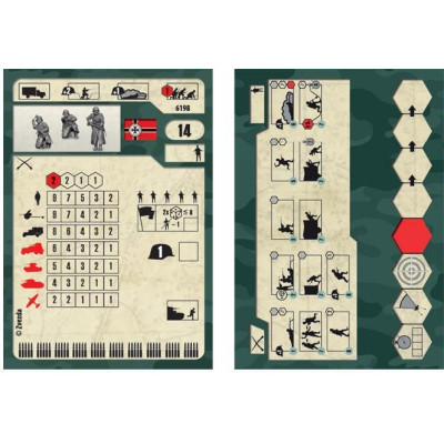 Wargames (WWII) figurky 6198 - German Infantry (Winter Uniform) (1:72)