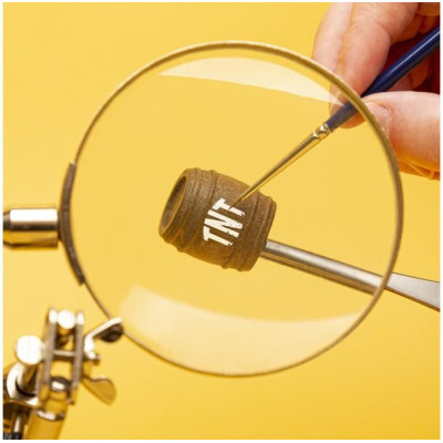 Modelcraft štetec s umělým vlasem velikost 20/0