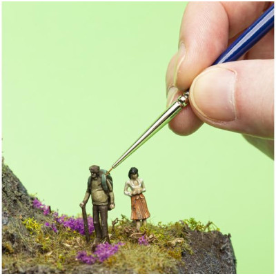 Modelcraft štetec s umělým vlasem velikost 30/0