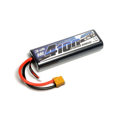ANTIX by LRP 4100mAh - 7.4V - 50C LiPo Car Stickpack Hardcase - XT60 konektor