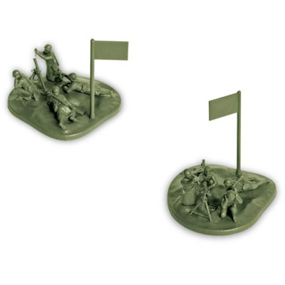 Wargames (WWII) figurky 6208 - Soviet 82mm Mortar with Crew (Winter Unif.) (1:72)