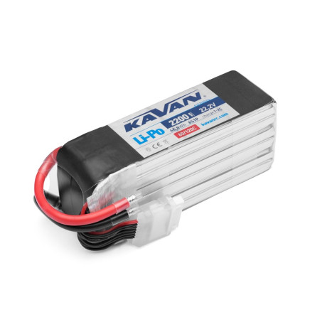 KAVAN - Li-Po 2200 mAh/22,2 V 60/120C, 48,8 Wh