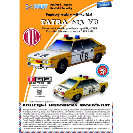 Tatra 613 VB 1:24