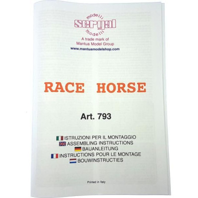 Mantua Model Race Horse 1:47 kit