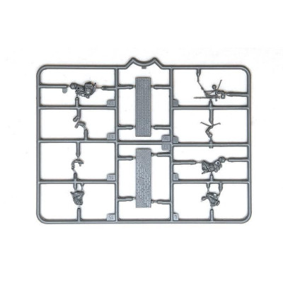 Wargames (WWII) figurky 6210 - Ger. Machine-gun with Crew (Winter Uniform) (1:72)