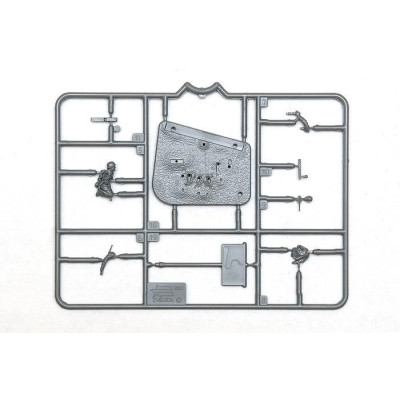 Wargames (WWII) figurky 6210 - Ger. Machine-gun with Crew (Winter Uniform) (1:72)