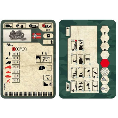 Wargames (WWII) figurky 6210 - Ger. Machine-gun with Crew (Winter Uniform) (1:72)