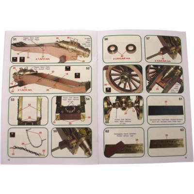 Mantua Model Toskánský kanón 1:17 kit