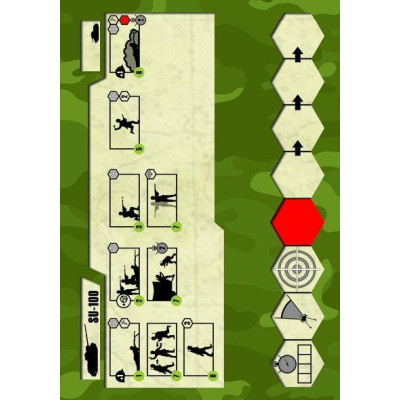 Wargames (WWII) military 6211 - Self-propelled Gun SU-100 (1:100)