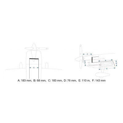 67" Extra NG 1702mm Červeno-Modrá