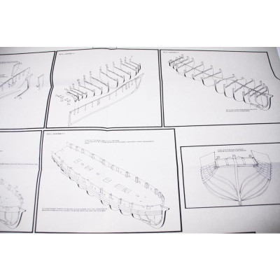 CALDERCRAFT H.M.S. Jalouse briga 1:64 kit