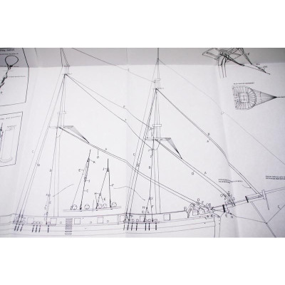 CALDERCRAFT H.M.S. Jalouse briga 1:64 kit