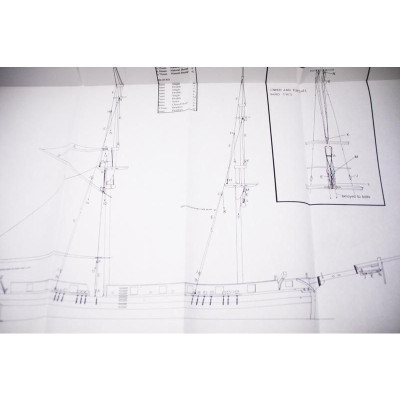 CALDERCRAFT H.M.S. Jalouse briga 1:64 kit