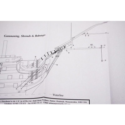CALDERCRAFT H.M.S. Victory 1805 1:72 kit