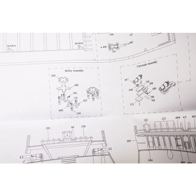 CALDERCRAFT H.M.S. Victory 1805 1:72 kit
