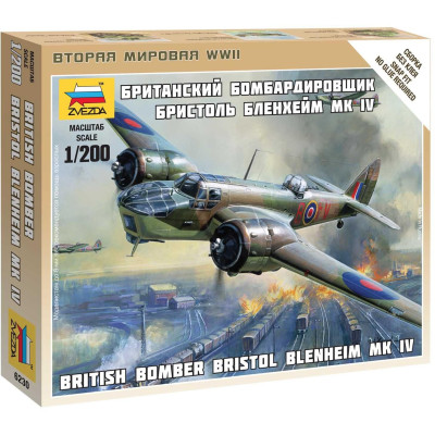 Wargames (WWII) letadlo 6230 - British Bomber Bristol Blenheim IV (1:200)