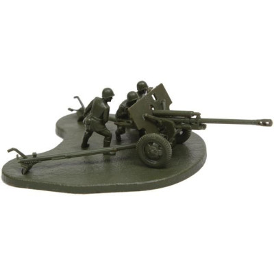 Wargames (WWII) military 6253 - Soviet 76mm anti-tank gun ZIS-3 (1:72)