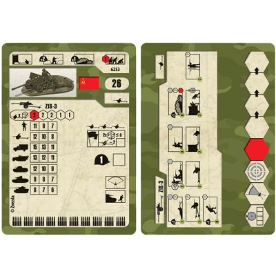 Wargames (WWII) military 6253 - Soviet 76mm anti-tank gun ZIS-3 (1:72)