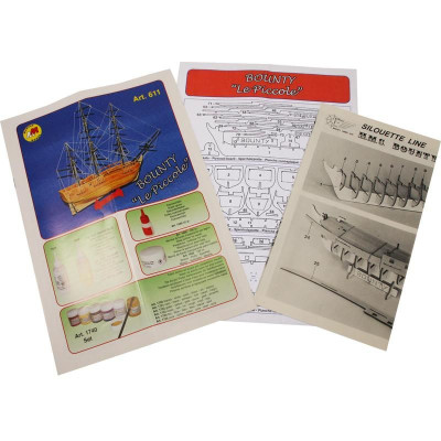 Mantua Model HMS Bounty Le Piccole 1:100 kit