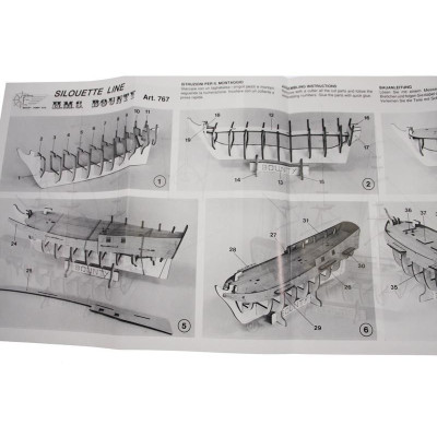 Mantua Model HMS Bounty Le Piccole 1:100 kit