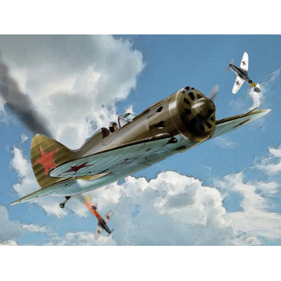 Wargames (WWII) letadlo 6254 - Polikarpov I-16 (1:144)