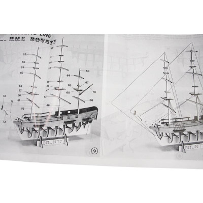 Mantua Model HMS Bounty Le Piccole 1:100 kit