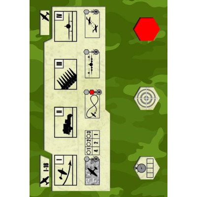 Wargames (WWII) letadlo 6254 - Polikarpov I-16 (1:144)