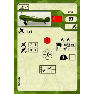 Wargames (WWII) letadlo 6255 - Lavočkin La-5 (1:144)