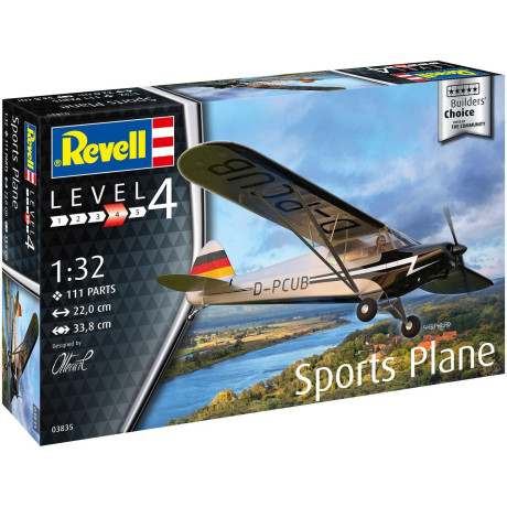 Plastic ModelKit letadlo 03835 - Builders Choice Sports Plane (1:32)